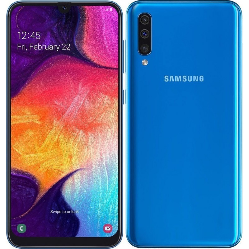 Oem Θήκη Βιβλίο Για Samsung Galaxy A50 / A30 / A50S / A30S Τιρκουάζ