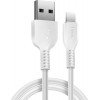 Hoco Regular Micro USB Data Cable 1m X20 Λευκό