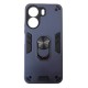 Oem Θήκη Armor Με Ring Stand TPU Case Για Xiaomi Redmi 13C 4G Μπλε