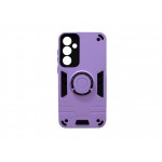 Oem Θήκη Armor Με Stand TPU Case Για Samsung Galaxy A15 4G / 5G Λιλά