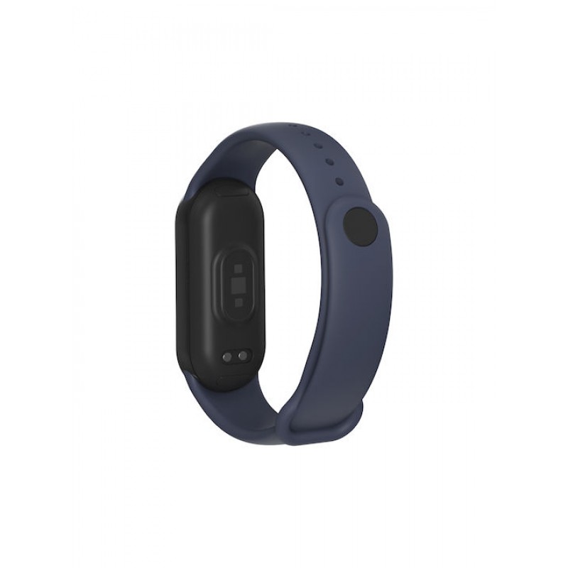 Oem Λουράκι  Σιλικόνης Για Xiaomi Mi Band 8 Σκούρο Μπλε