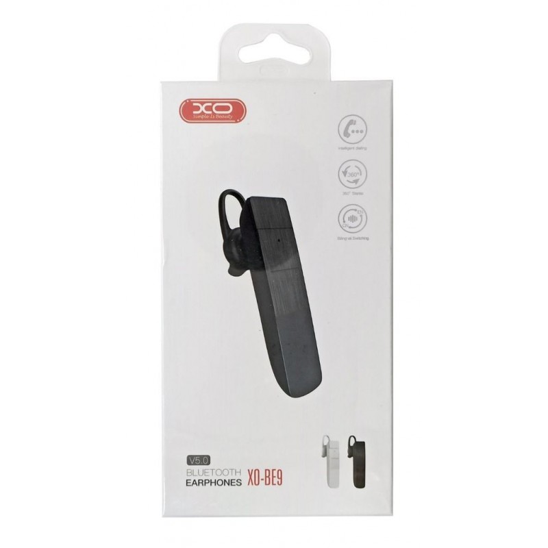 XO Bluetooth earphone BE9 black