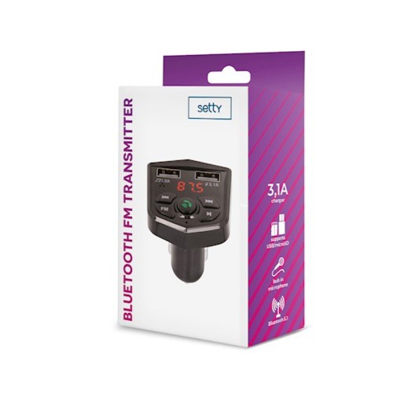 Setty FM Bluetooth transmitter TFM-03