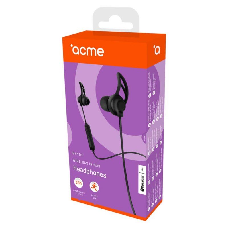 Acme BH101 Wireless in-ear headphones Μαύρο 