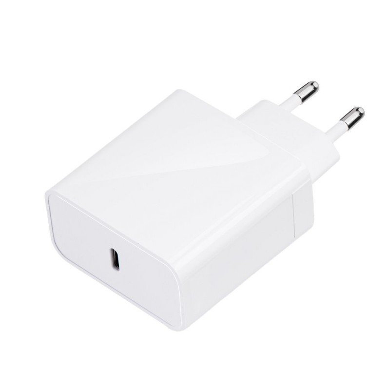 Forcell Φορτιστής Ταξιδίου Με Type C Υποδοχή 3A 45W  Quick Charge 4.0 Λευκό