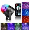 Oem Φωτιζόμενη Nτισκομπάλα Crystal Magic Ball Light LED RGB YB-689