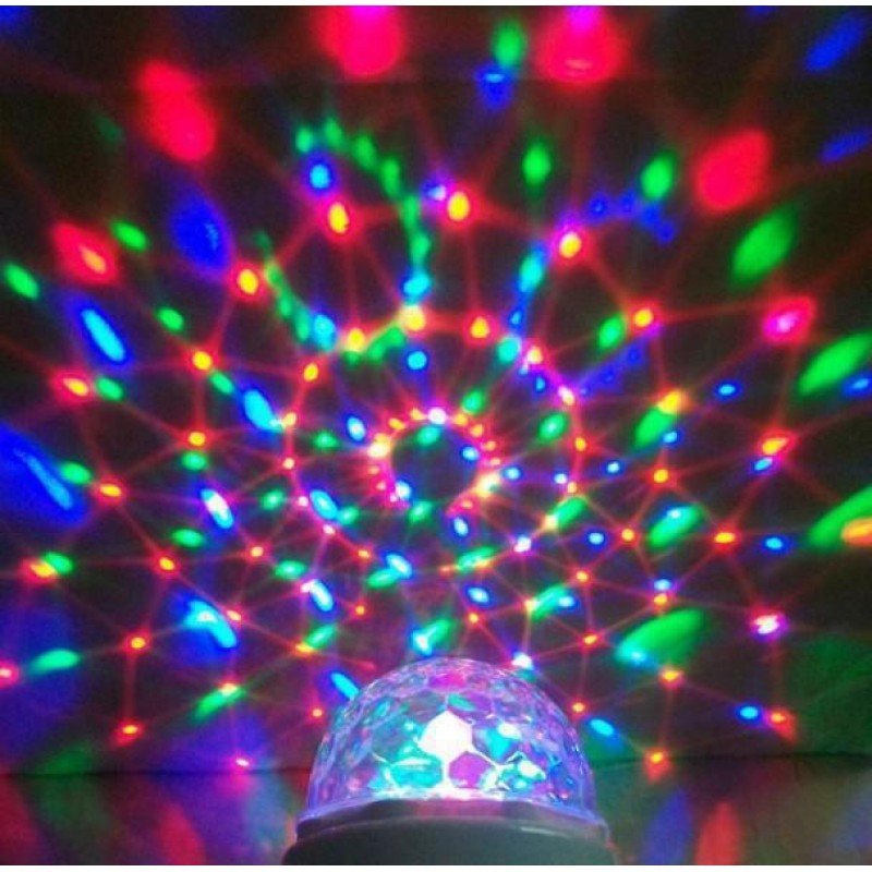 Oem Φωτιζόμενη Nτισκομπάλα Crystal Magic Ball Light LED RGB YB-689