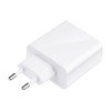 Forcell Φορτιστής Ταξιδίου Με Type C Υποδοχή 3A 45W  Quick Charge 4.0 Λευκό