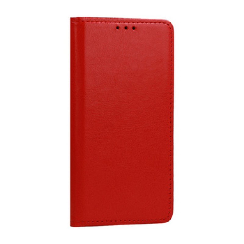 Θήκη Βιβλίο Genuine Leather Case Για Samsung Galaxy S22 Plus  Κόκκινο