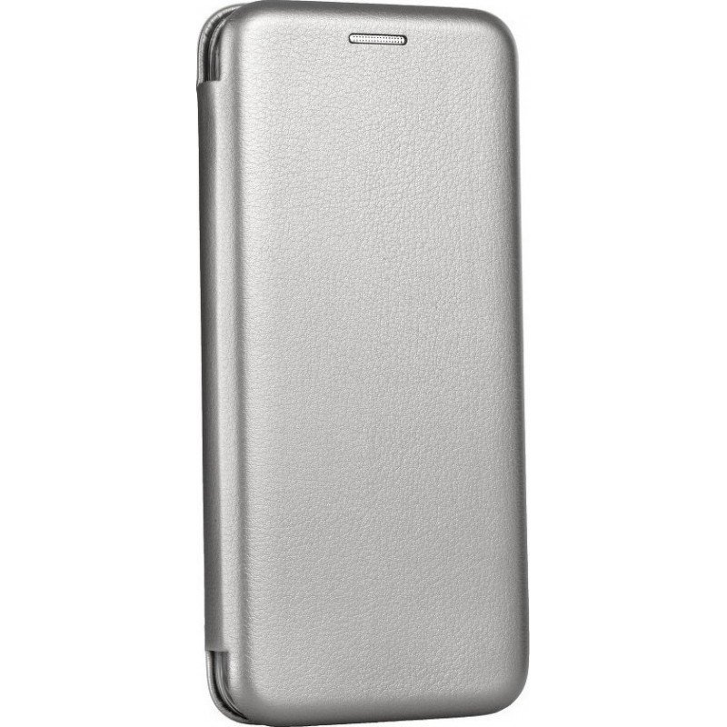 Oem Θήκη Βιβλίο Smart Magnet Elegance Για Samsung Galaxy A12 / M12 / F12  Γκρι