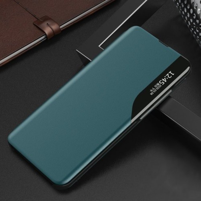 Oem Θήκη Βιβλίο Eco Leather View Case elegant  Για Xiaomi Redmi 9C / Redmi 10A  Πράσινο 