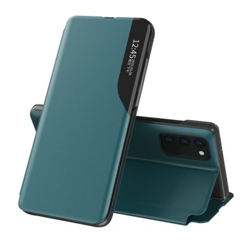 Oem Θήκη Βιβλίο Eco Leather View Case elegant  Για Samsung Galaxy M51  Πράσινο 