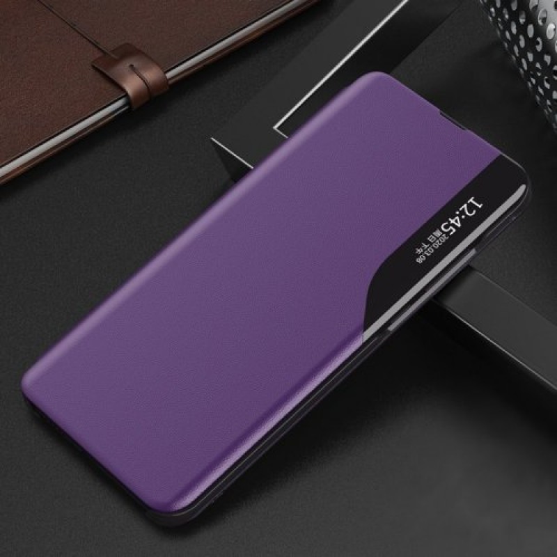 Oem Θήκη Βιβλίο Eco Leather View Case elegant  Για Xiaomi Redmi 9C / Redmi 10A  Μωβ