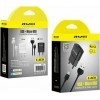 Σετ Φορτιστή Καλώδιο Φόρτισης AWEI C-831  USB 2.1A 1.2m USB micro Μαύρο