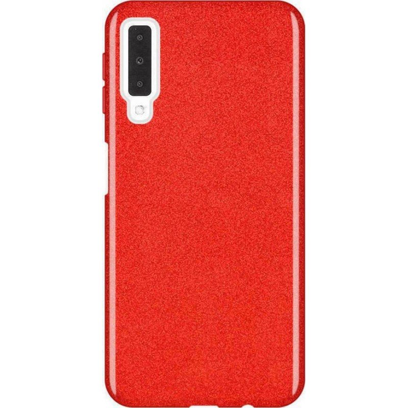 Oem Θήκη Shining Χρυσόσκονη Για  Xiaomi Redmi 9A / 9AT / 9i Κόκκινο