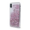 Oem Θήκη TPU Με Υγρό Glitter Για   Samsung Galaxy A03S   Μωβ