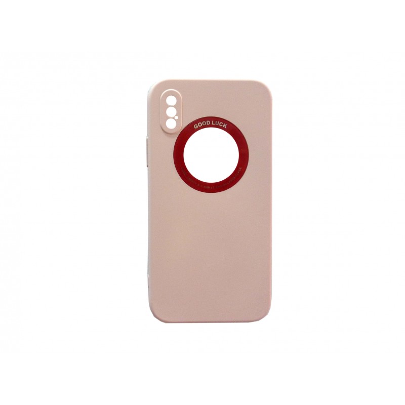 Oem Θήκη Σιλικόνης Soft 2.0 mm     Good Luck Για Apple iPhone XR  Ροζ