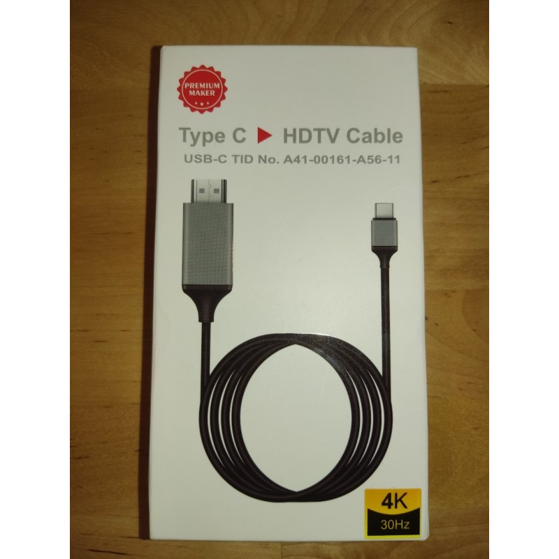 Καλώδιο A41 Type-C Phone to HDTV Adapter Cable 2m