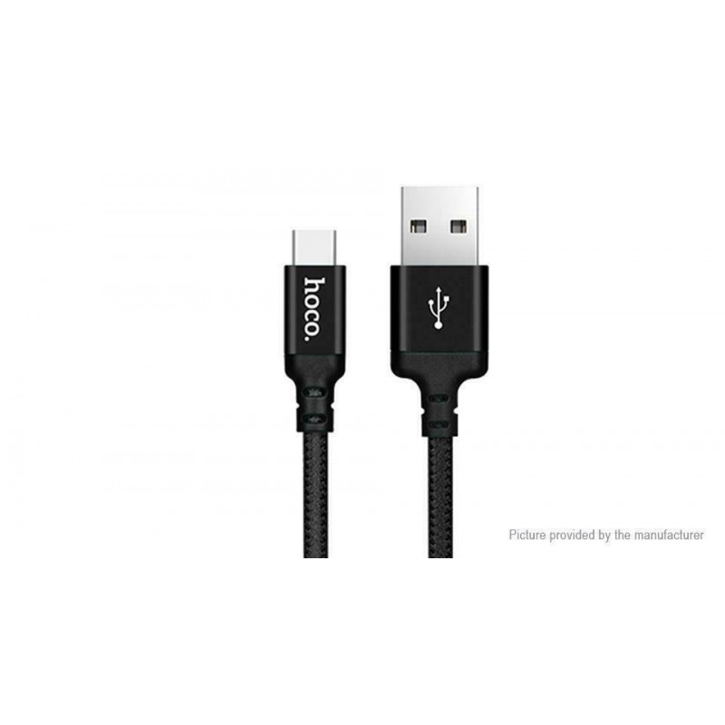 Hoco Regular Fast Type C USB Data Cable 1m X14 Μαύρο Box