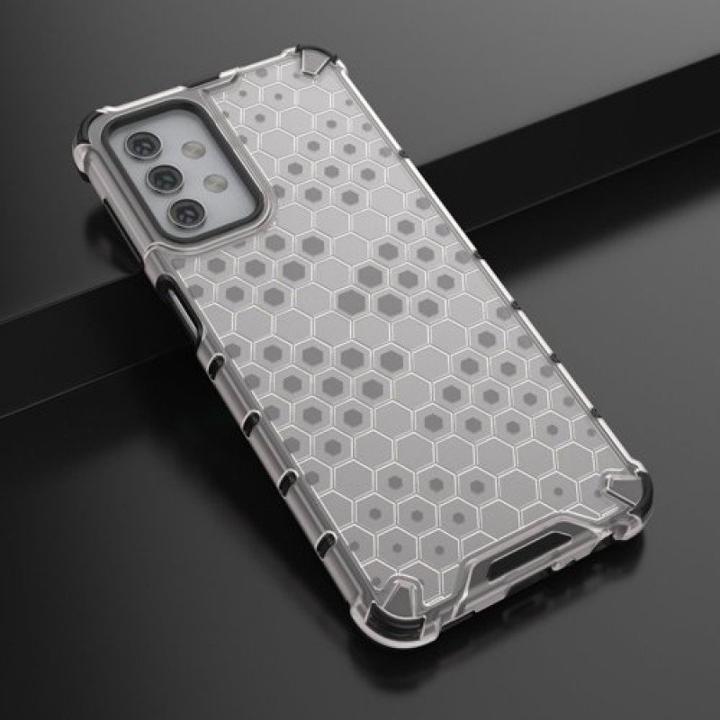 Honeycomb Θήκη Σιλικόνης armor Για Samsung Galaxy A12 / M12 / F12  Διάφανο