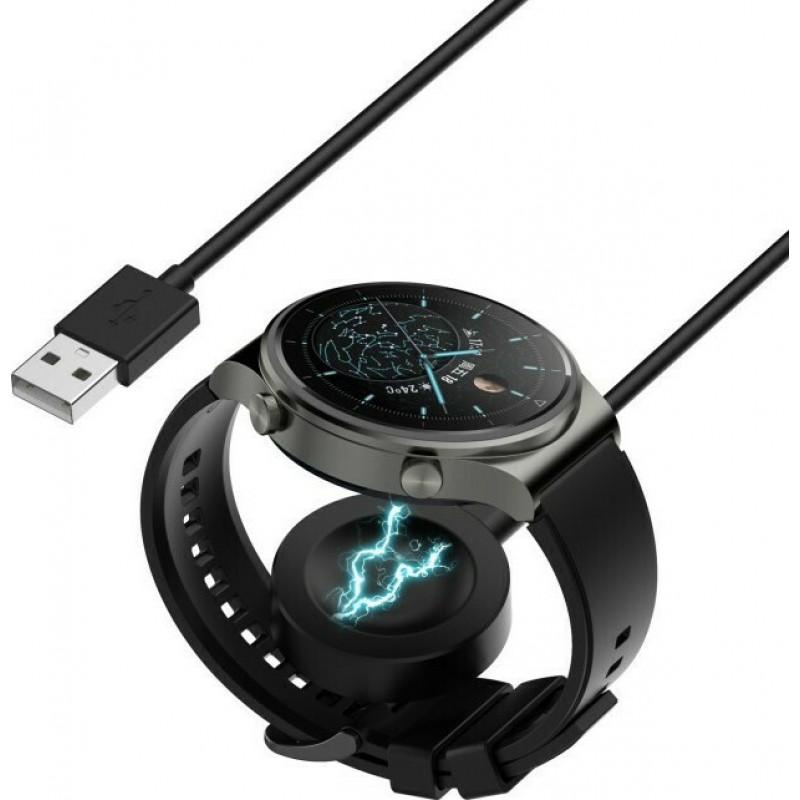 Oem Ασύρματος Φορτιστής Huawei Watch GT / GT2 Wireless Charging Pad Black