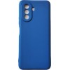 Oem Back Cover Silicone Soft 2,0 mm Για Huawei Nova Y70 Μπλε