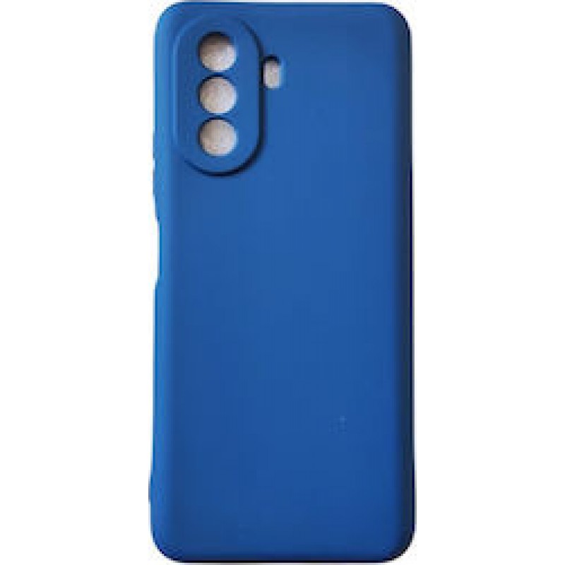 Oem Back Cover Silicone Soft 2,0 mm Για Huawei Nova Y70 Μπλε