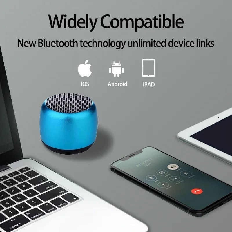 Oem Mini Portable Bluetooth Ηχείο 3W Κόκκινο