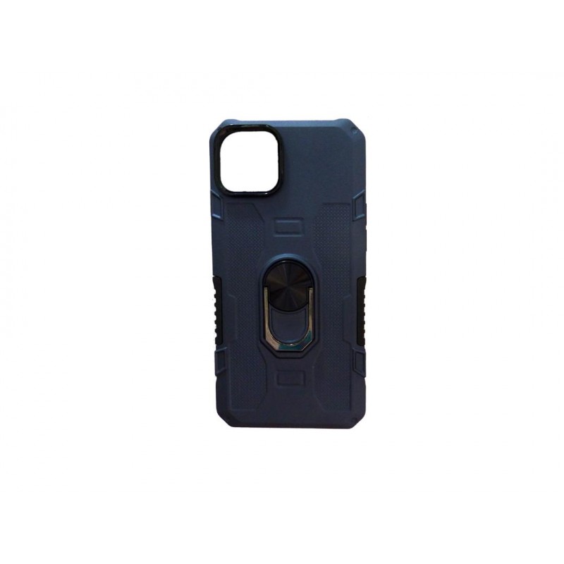 Oem Θήκη Armor Με Ring Stand TPU Case Για Apple iPhone 15 Pro 5G 6,1" Μπλε