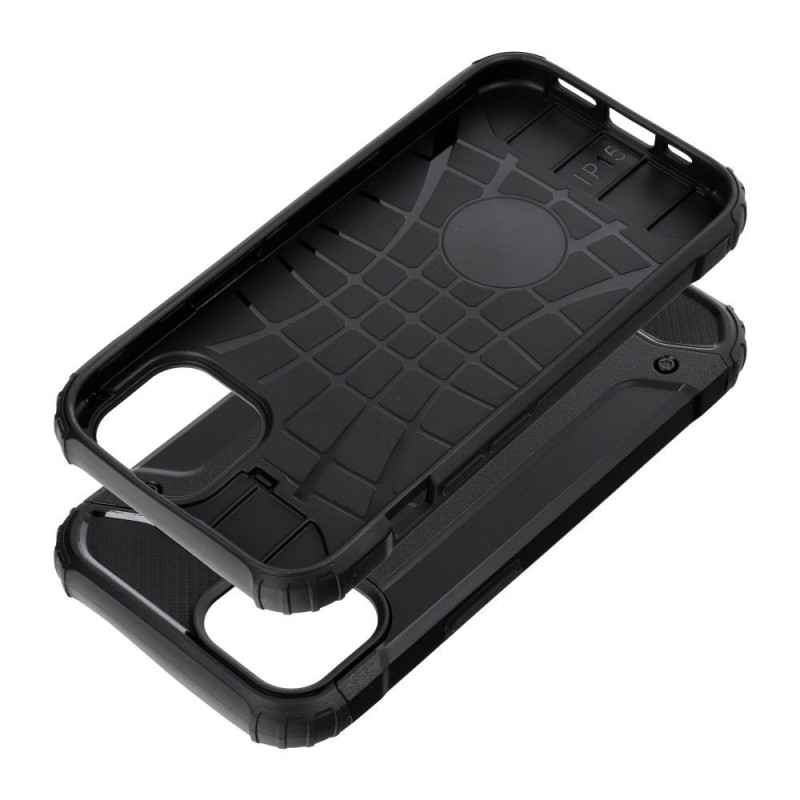 Oem Θήκη Armor Back Cover Για Apple iPhone 15 Pro 5G 6,1" Μαύρο