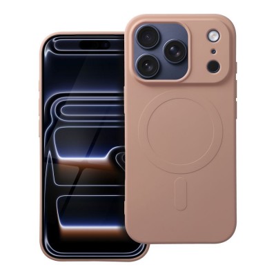 Oem Θήκη Back Cover Soft Magsafe Για Apple iPhone 17 Pro 5G 6,3" Ροζ - Nud Oem Θήκη Back Cover Soft Magsafe Για Apple iPhone 17 Pro 5G 6,3" Ροζ - Nud