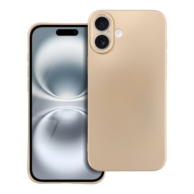 Oem Θήκη Σιλικόνης Soft 2.0 mm Για Apple iPhone 17 5G 6,3" Metallic Χρυσό Oem Θήκη Σιλικόνης Soft 2.0 mm Για Apple iPhone 17 5G 6,3" Metallic Χρυσό