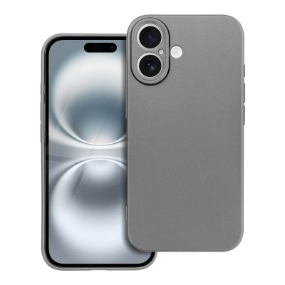 Oem Θήκη Σιλικόνης Soft 2.0 mm Για Apple iPhone 17 5G 6,3" Metallic Γκρι Oem Θήκη Σιλικόνης Soft 2.0 mm Για Apple iPhone 17 5G 6,3" Metallic Γκρι