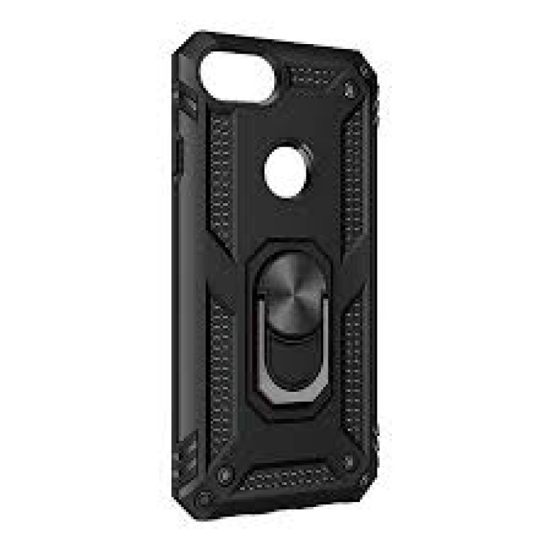 Oem Θήκη Armor Με Ring Stand TPU Case Για Apple iPhone 7 / 8 Plus Μαύρο