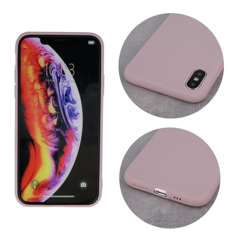 Oem Θήκη Σιλικόνης Matt 1,2 mm Για Apple iPhone 7 / 8 / SE 2020 / SE 2022 Powder Pink