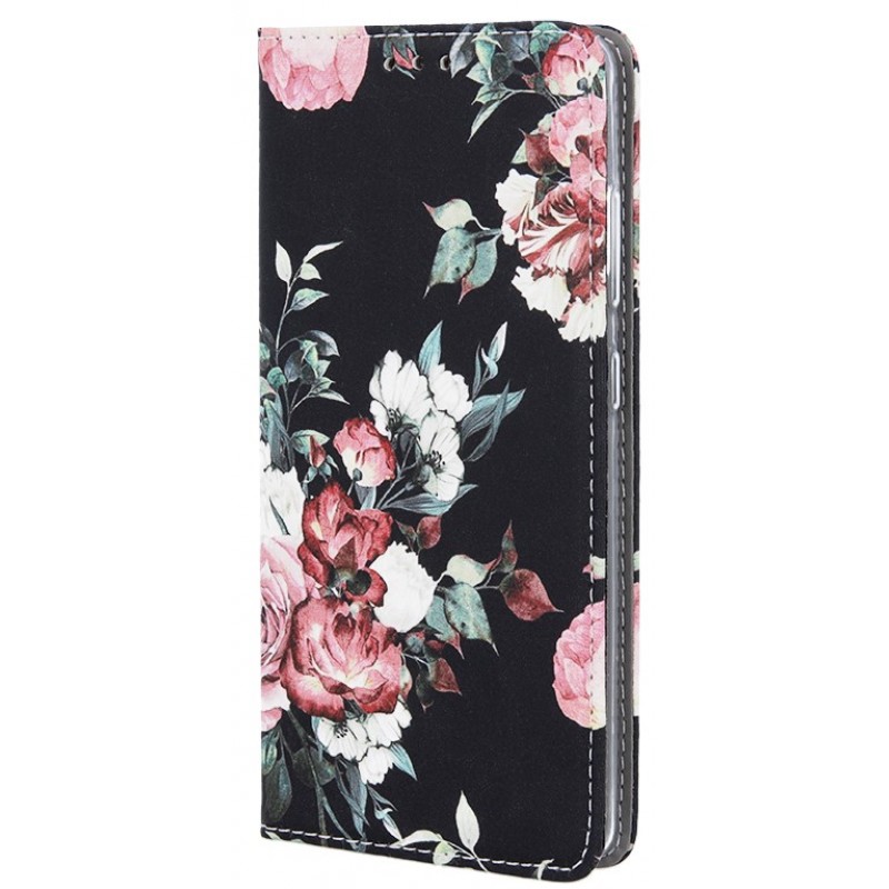 Oem Θήκη Βιβλίο Smart Trendy case Με Σχέδιο Red Rose Flower ΓΙΑ Apple iPhone 13 Mini 5.4"