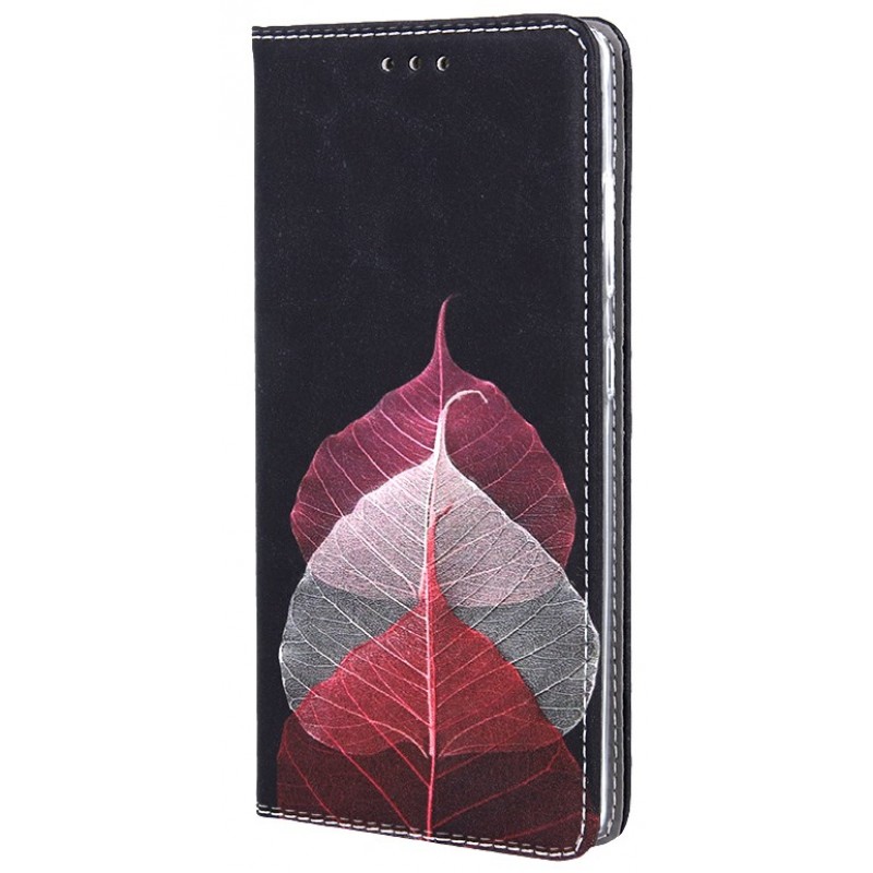 Oem Θήκη Βιβλίο Smart Trendy case Με Σχέδιο Willow Leaves ΓΙΑ Apple iPhone 13 6.1''