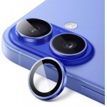 Τζαμάκι Κάμερας Frame Για Apple iPhone 16 5G 6,1" / Apple iPhone 16 Plus 5G 6,7" Μπλε