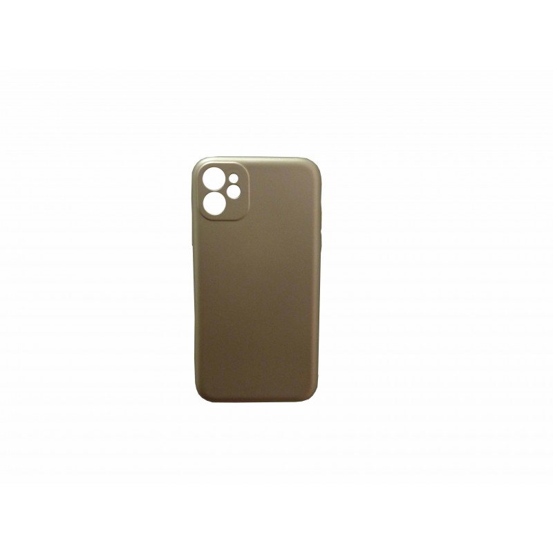 Oem Back Cover Silicone Soft 2,0 mm Για Apple iPhone 11 Metallic Χρυσό