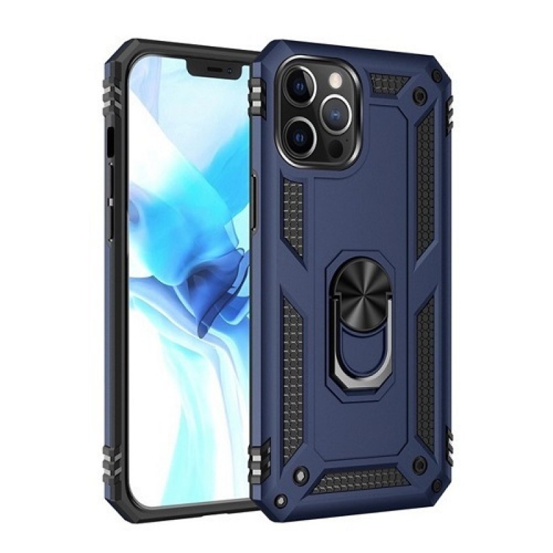 Oem Θήκη με Ring Stand TPU Case Για Samsung Galaxy A13 4G Μπλε