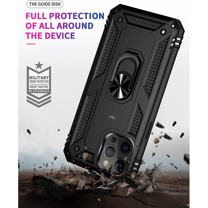 Oem Θήκη με Ring Stand TPU Case Για Samsung Galaxy A52 5G / A52 4G / A52S 5G Μπλε