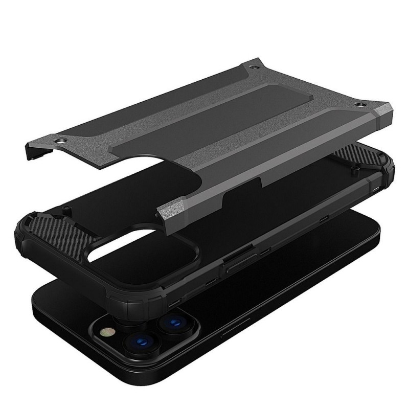 Oem Θήκη Armor Back Cover Για Apple iPhone 13 Pro 6.1" Μαύρο