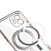 Oem Θήκη Back Cover Electro Magsafe Ημιδιαφανή Για Apple iPhone 14 6.1" Μπορντό