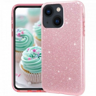 Oem Θήκη Shining Χρυσόσκονη Για   Apple iPhone 13 6.1'' Ροζ Oem Θήκη Shining Χρυσόσκονη Για   Apple iPhone 13 6.1'' Ροζ
