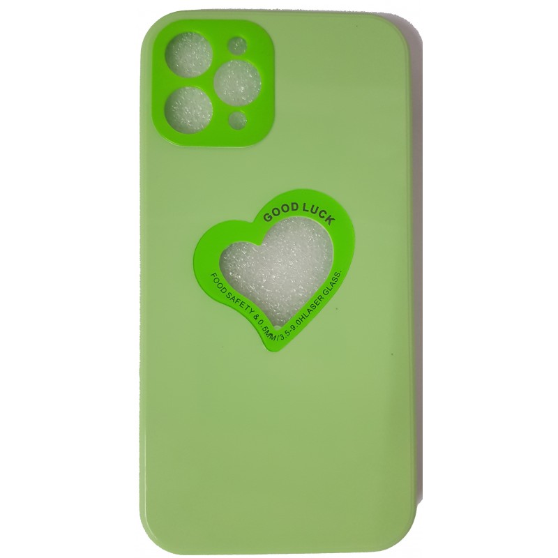 Oem Soft Case Gel TPU Cover 2.0mm  Good Luck  Καρδιά Για '  Λαχανί 