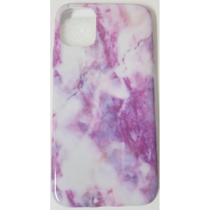 Oem  Θήκη Σιλικόνης Marmur 4 case Για  Apple iPhone 12 / 12 Pro 6,1''  Μωβ