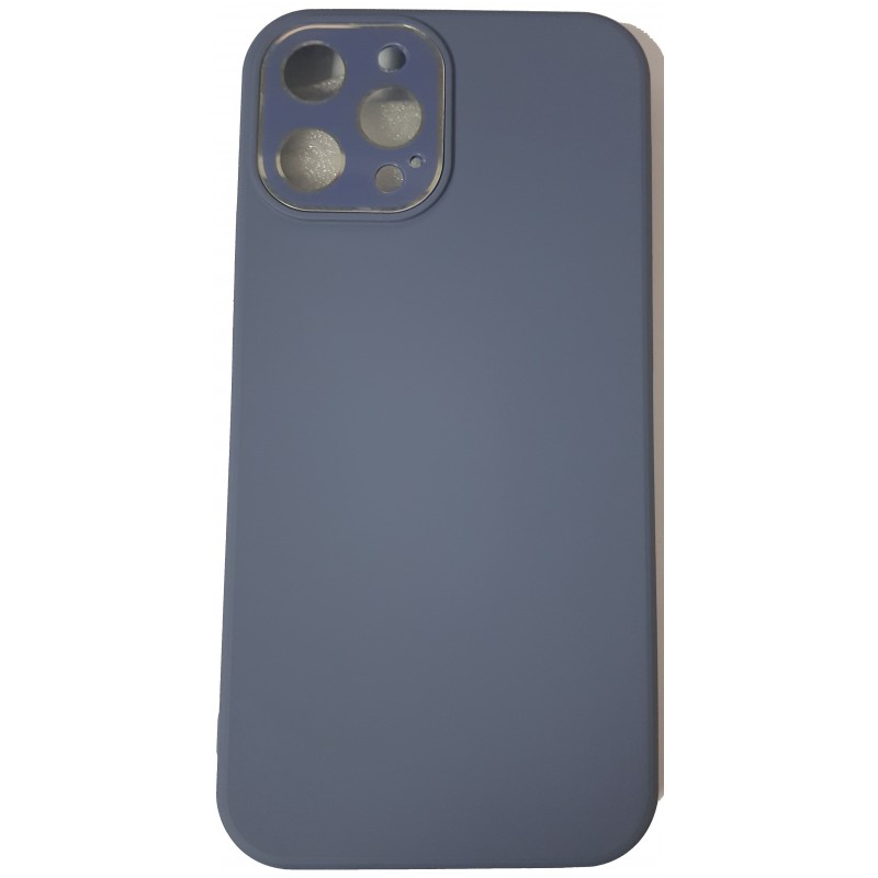 Oem Soft Matt Case Gel Tpu 3.0mm Με Προστασία Κάμερας Για '  Μπλε-Γκρι