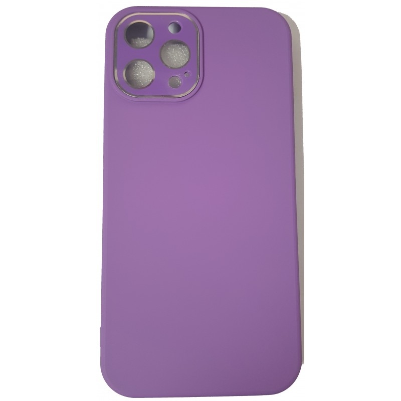 Oem Soft Matt Case Gel Tpu 3.0mm Με Προστασία Κάμερας Για '  Μωβ