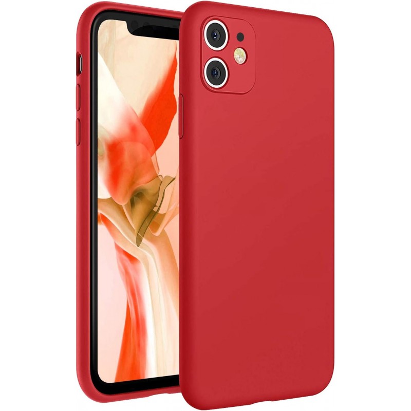 Oem Θήκη Σιλικόνης Soft 2.0 mm Για Apple iPhone 11 Κόκκινο