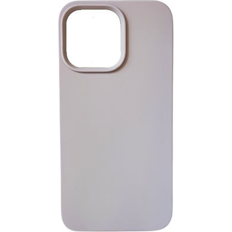 Oem Back Cover Silicone Soft 2,0 mm Για Apple iPhone 15 5G 6,1" Γκρι